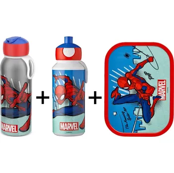 Svačinový box MEPAL DĚTSKÝ SVAČINOVÝ SET A TERMO LÁHEV MEPAL, CAMPUS, SPIDERMAN
