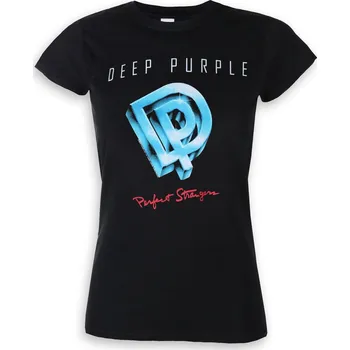Dámské tričko Tričko metal dámské Deep Purple - Perfect Stranger - LOW FREQUENCY - DPTS08023G - XL