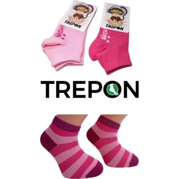 BAMBUSOVÉ Dívčí ponožky Trepon nízké Velikost: 29-32