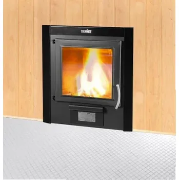 Dekorativní rámeček pro saunová kamna ILU-330, 33 x 33 cm, černý