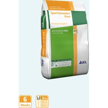 Hnojivo Hnojivo ICL Sportsmaster Pre-Stress Double K, 06-00-12 +14CaO +5MgO, 25kg