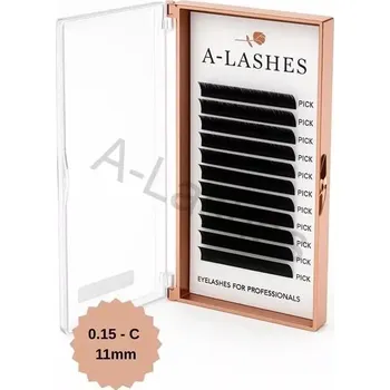 Péče o řasy a obočí Mink 0,15 C 11 mm