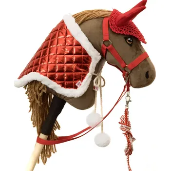 Hobby horsing Sada - červená - dospělý kůň (Hobby horsing )