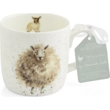 Wrendale porcelánový hrnek Woolly Jumper (Sheep) s ovečkou 0,31l