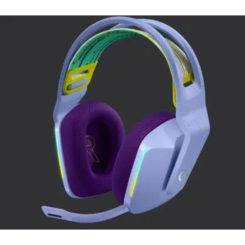 Sluchátka Logitech herní sluchátka G733, LIGHTSPEED Wireless RGB Gaming Headset, EMEA, lilac