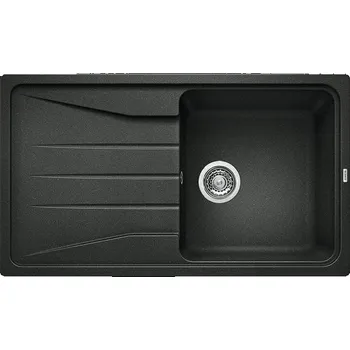 Granitový dřez Blanco Sona 5 S Granitový dřez s odkapem oboustranné provedení, 86x50cm, antracit 519671
