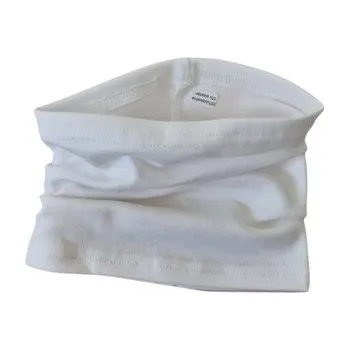 Kojenecký body Bavlněný nákrčník - bílý; 56/62 (0-3m)