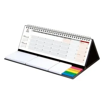 Kalendář Kalendarz z notesem 2025/2026 Maxi czarny