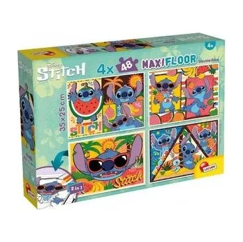 Puzzle Lisciani Disney Puzzle DF Maxi Floor 4 X 48 Stitch