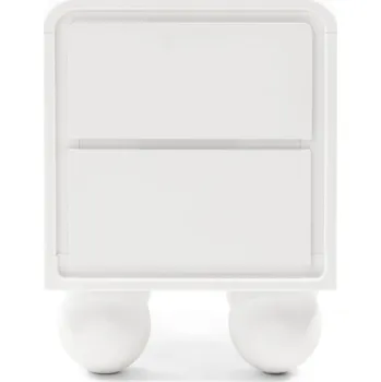 Noční stolek Noční stolek Lauria 45 cm bílý