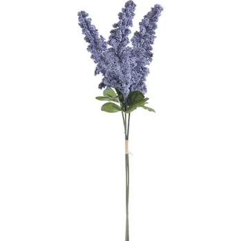 umělá květina Amaranthus - modrý 3 ks