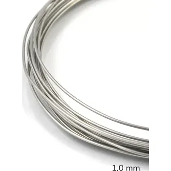 Hobby drát Nerezový drát měkký 1 mm – 5 m