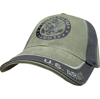 Oblečení a móda ATLANTIS® Čepice U.S. ARMY logo oliva