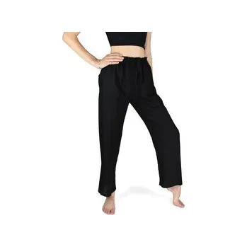 Dámské kalhoty Kalhoty jóga OLVIR, černé M