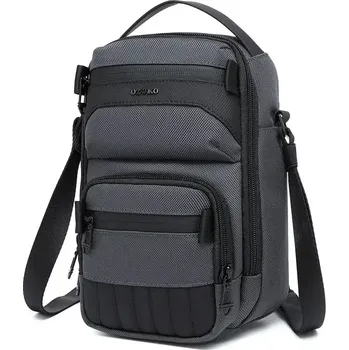 Ozuko crossbody taška přes rameno Castries Šedá 5L