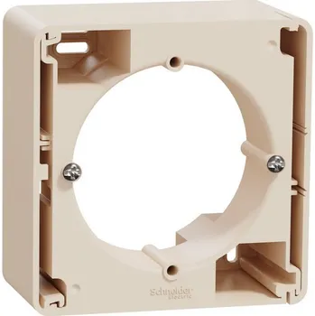 Elektrická zásuvka Sedna D/E Krabice povrchová, Béžová SCHNEIDER SDD112901