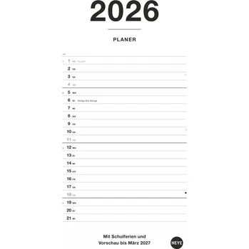 Black&White Planer 2026