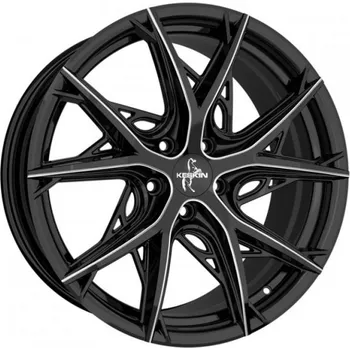 Disk KESKIN Alu Kola Keskin Kt24 8.5X19 5X112 ET30 Black Secret Diamond 66.6