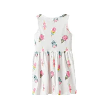 Dámské šaty NAME IT Každodenní šaty Vineo 13230153 Bílá Regular Fit 86