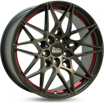 Auto-moto MAM Alu Kola Mam B2 8X18 5X112 ET45 Bronze Red Inside 72.6