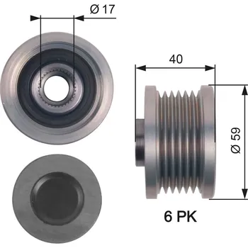 Předstihová spojka GATES OAP7144