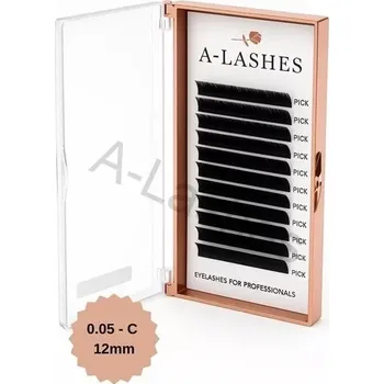 Péče o řasy a obočí Mink 0,05 C 12 mm