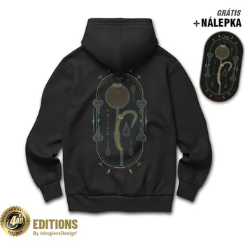 Rybářské oblečení 4ANGLERSDESIGN Mikina Details Make The Difference - L