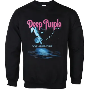Pánská mikina mikina bez kapuce pánské Deep Purple - Smoke On The Water - LOW FREQUENCY - DPSW08026N