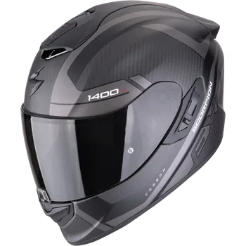 Helma na motorku Scorpion exo-1400 evo ii carbon air enko matná černo/stříbrná xs