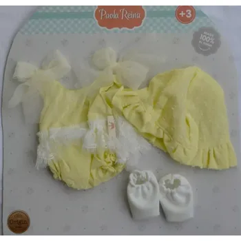 Doplněk pro panenku Obleček na miminko - holčičku Lolu od firmy Paola Reina (Obleček na Los Gordis 34 cm)