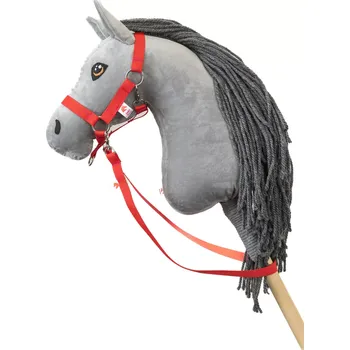 Hobby horsing Ohlávka s otěží Černá - Dospělý kůň (Hobby horsing )