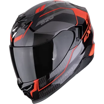 Helma na motorku Scorpion exo-520 evo air lena černo/červená 2xl