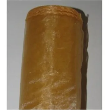 Party dekorace Organza 12cm/10y zlatá (12cm-9m-obšitá 12 cm/9m)