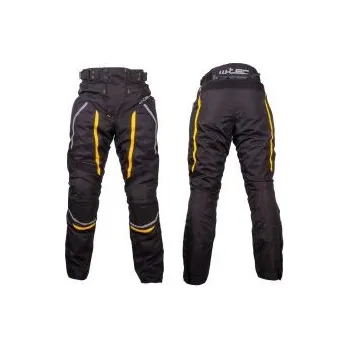 Moto oblečení Pánské letní moto kalhoty W-TEC Toranio - černo-žlutá, XL