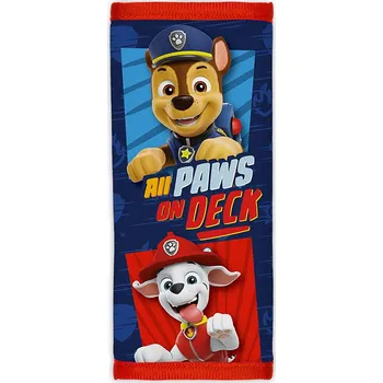 SEVEN Dětský návlek na bezpečnostní pás Tlapková patrola – Chase a Marshall | Pohodlný chránič se suchým zipem