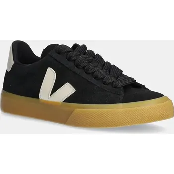 Pánská móda Semišové tenisky Veja Campo, 37, černá, 99X