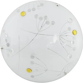 LED stropní svítidlo Floral 30 kulaté skleněné moderní do obýváku a ložnice