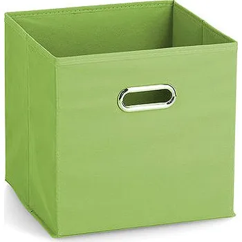 Úložný box ZELLER Úložný box textilní, 28 × 28 × 28 cm, zelený