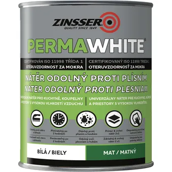 univerzální barva Zinsser Perma-White matná 1 l