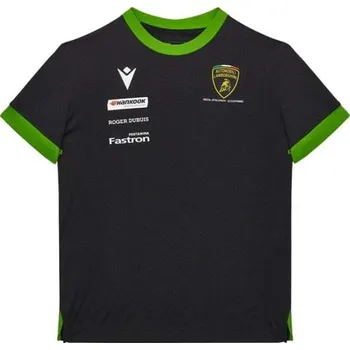 Lamborghini Squadra Corse dětské tričko s logy sponzorů - 9-12 let