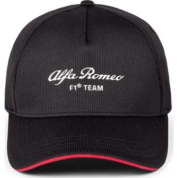 Kšiltovka Alfa Romeo F1 Team týmová kšiltovka se zahnutým kšiltem černá