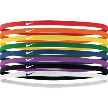 Sportovní čelenka Čelenka NIKE-SKINNY HEADBANDS 8PK PM/OB/SU Mix