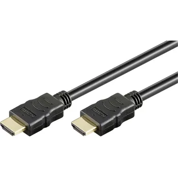 Počítačové příslušenství Goobay HDMI propojovací kabel Zástrčka HDMI-A 3 m černá 61160 4K UHD, Pozlacený, eARC HDMI kabel