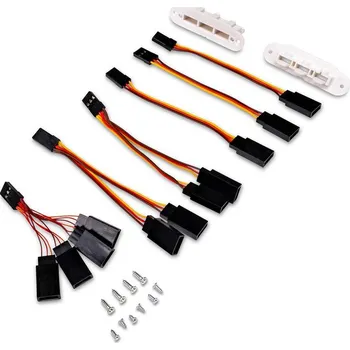 RC náhradní díl E-flite sada propojovacích kabelů se spojkou: Habu 80