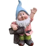 Trpaslík s cedulí vítejte A00503 50 cm