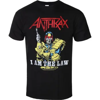 Pánské tričko Tričko metal pánské Anthrax - I am The Law - LOW FREQUENCY - ANT002TS - 3XL