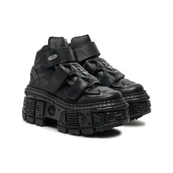 Dámské tenisky Sneakersy NEW ROCK M-WALL285-S2 Černá 41