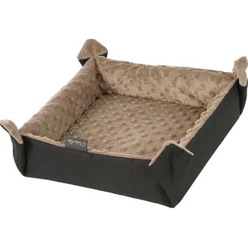 Pelíšek pro psa Olala Pets Jerry 16 × 16 cm hnědý