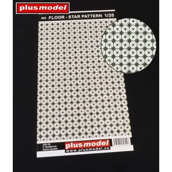 Plastikový model Plusmodel 1/35 Floor - star pattern