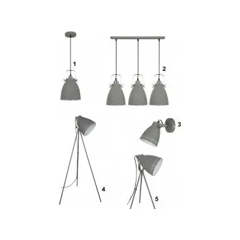 Venkovní osvětlení Italux Ita-MD-HN8026S-3-GR+S.NICK